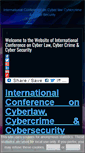 Mobile Screenshot of cyberlawcybercrime.com